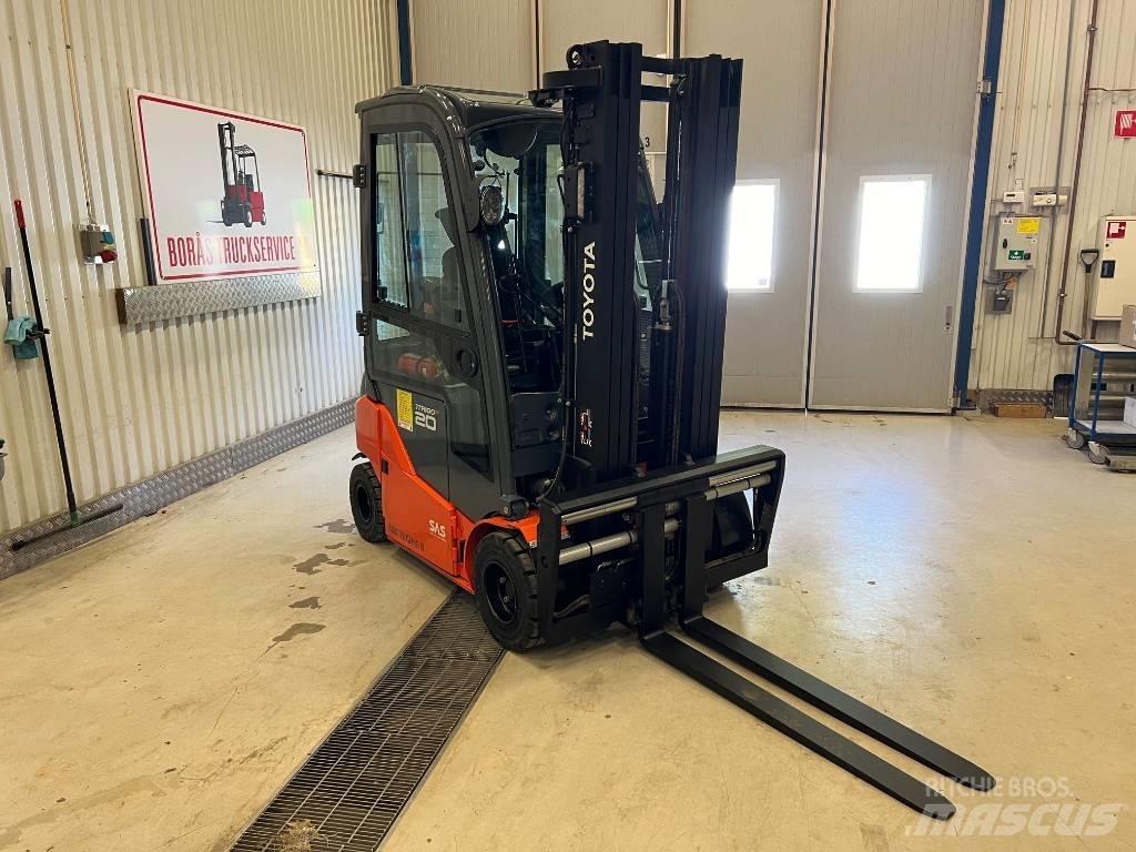 Toyota 8 FBMK 20 T Elektro Stapler