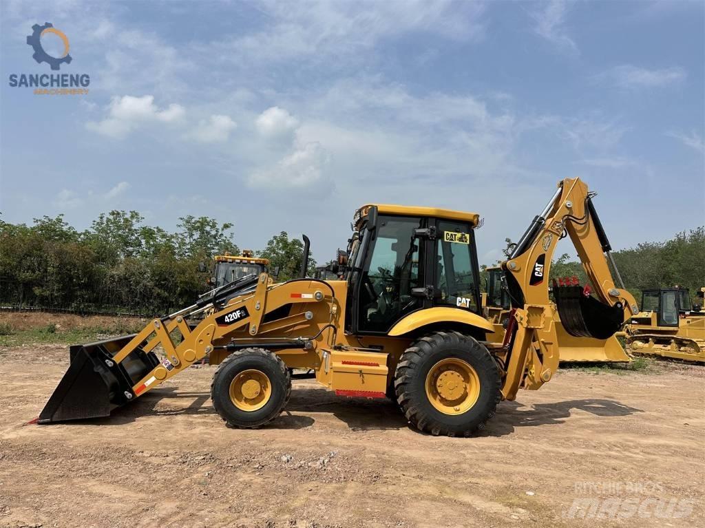 CAT 420F2 Baggerlader
