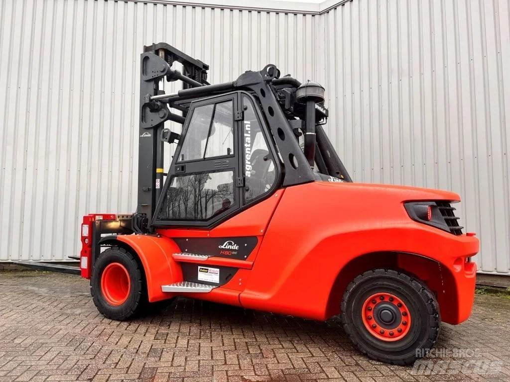 Linde H80D-03/1100 Diesel Stapler