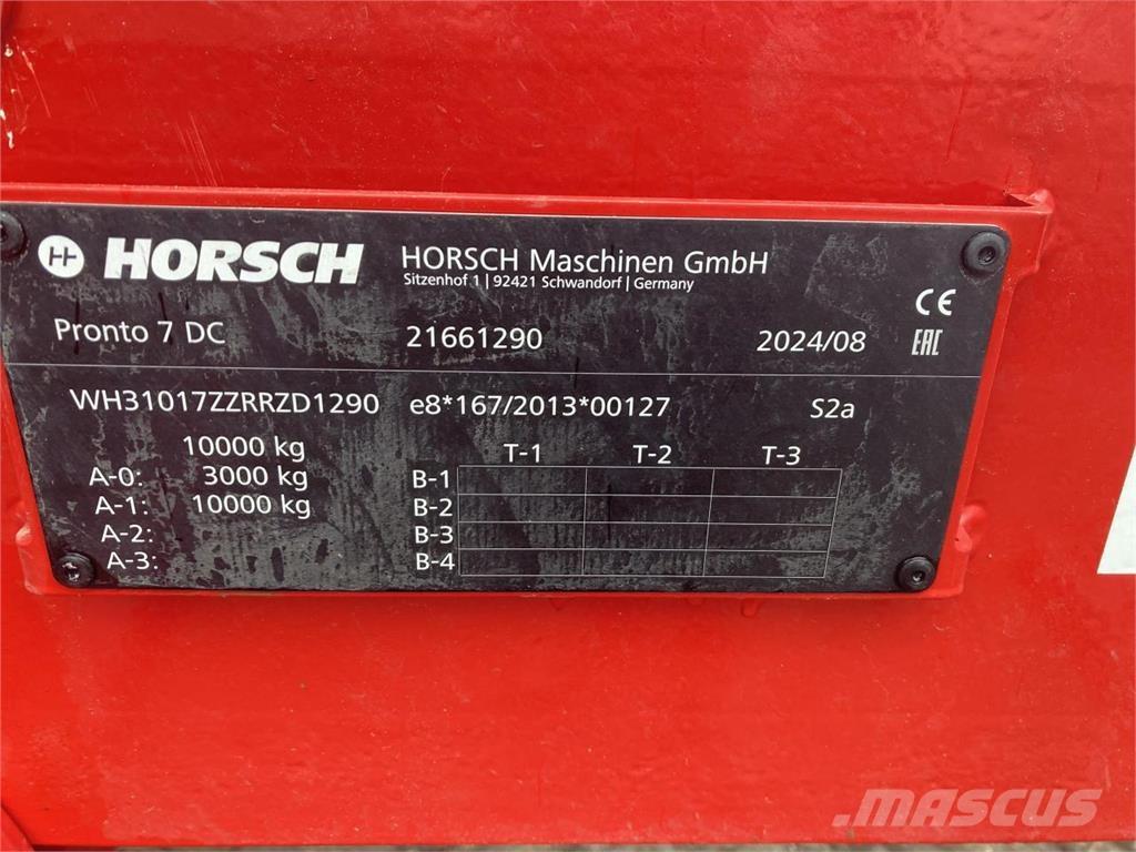 Horsch Pronto 7DC Drillmaschinen