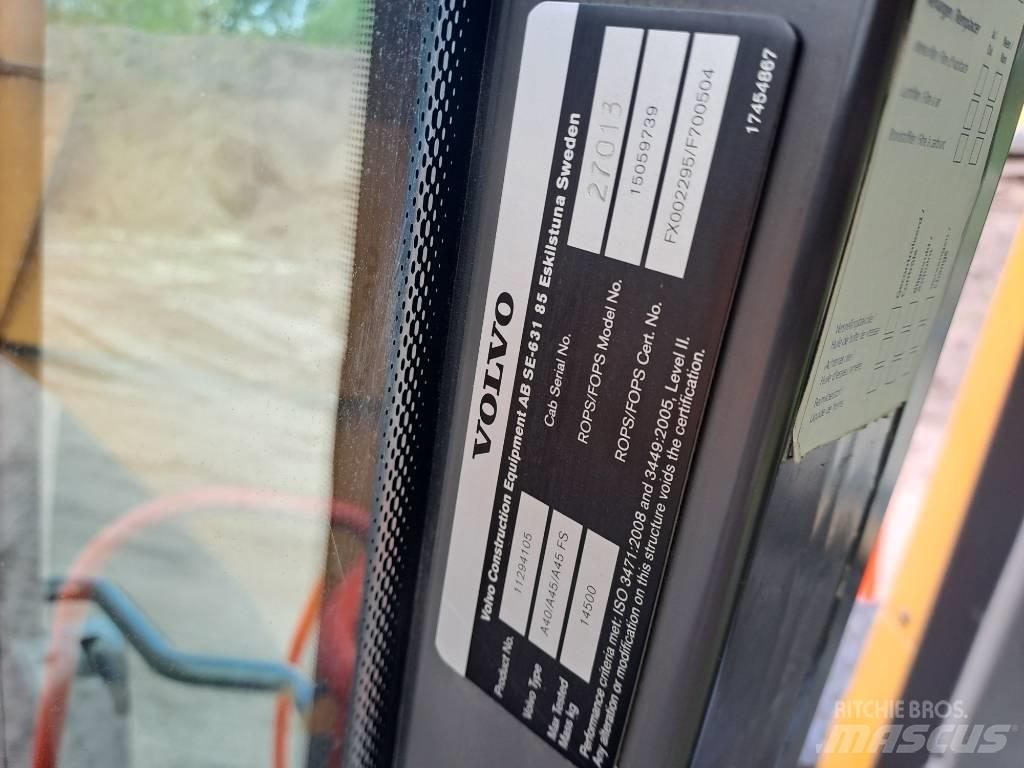 Volvo A45G Dumper - Knickgelenk