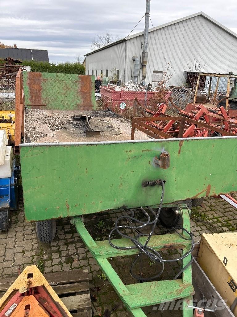  Blokvogn 4 hjulet Tieflader-Auflieger