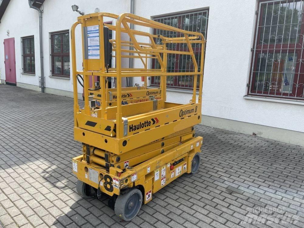 Haulotte Optimum  8 Scheren-Arbeitsbühnen