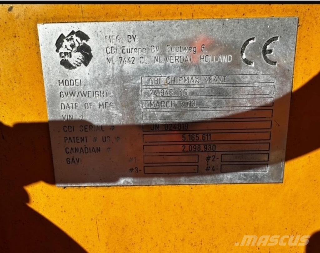 CBI Chipmax 484VT Holzhäcksler