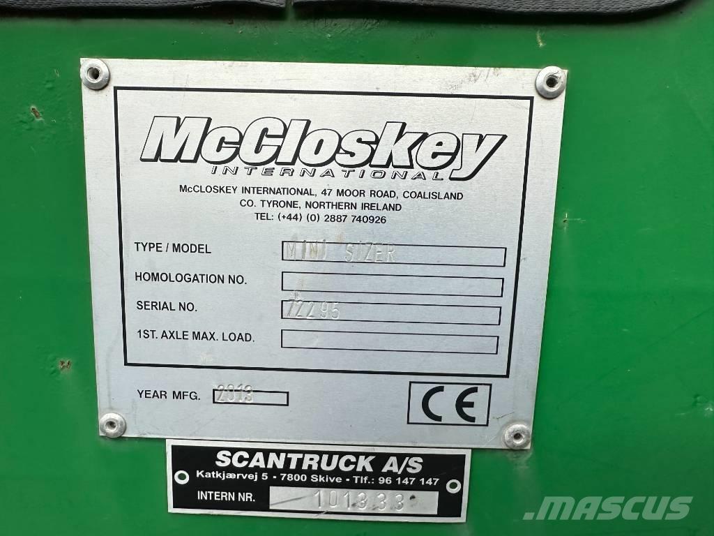 McCloskey MINI SIZER Mobile Brecher