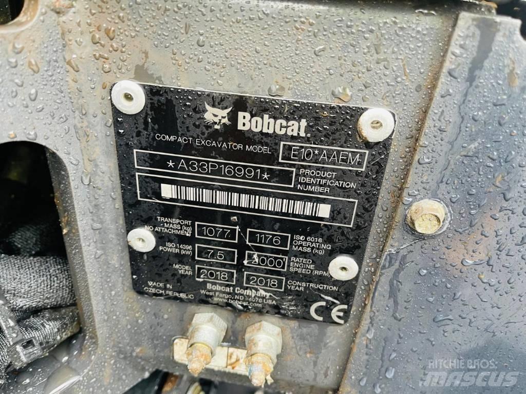 Bobcat E 10 Minibagger < 7t