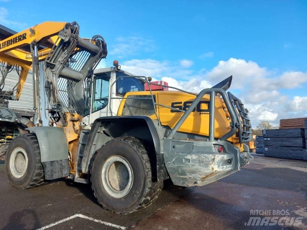  lLIEBHERR 580 Gelenkausleger Lader