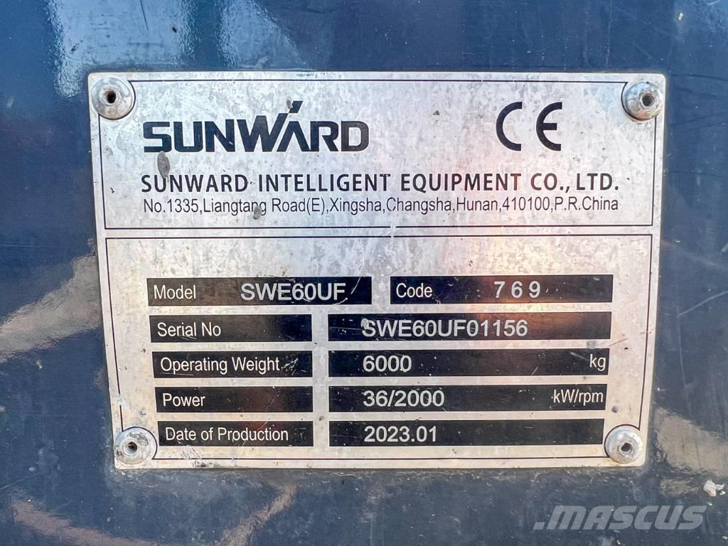 Sunward 60UF Minibagger < 7t