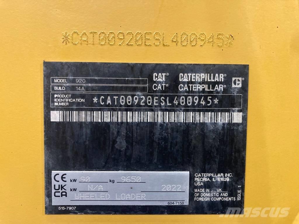 CAT 920 Radlader