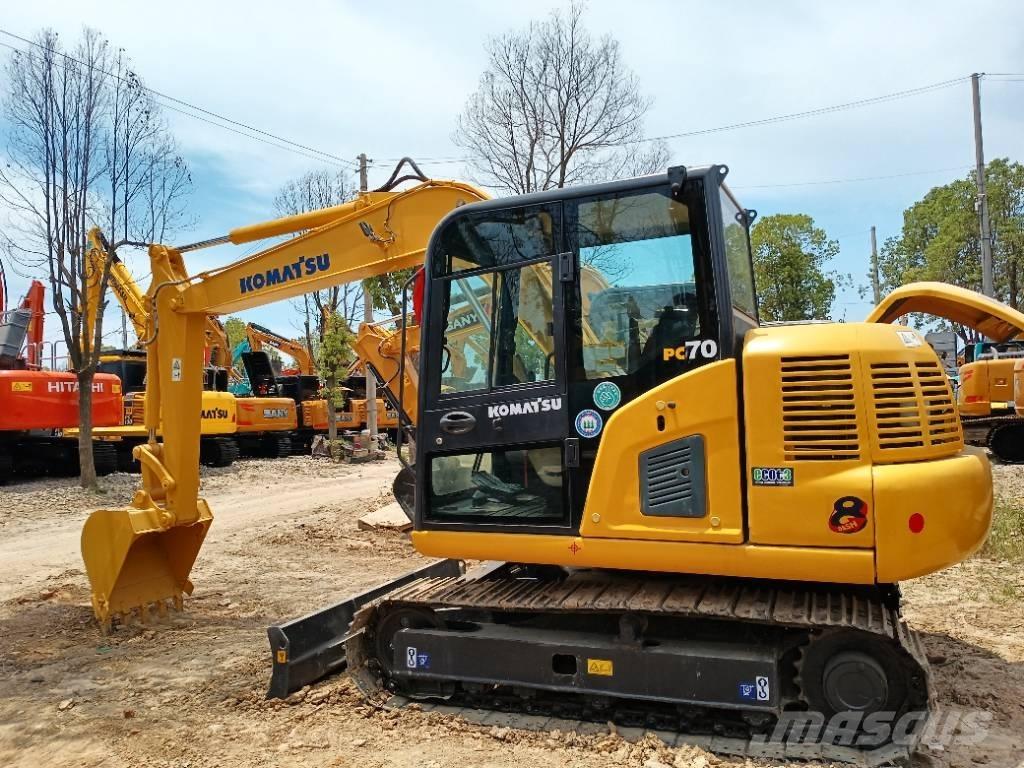 Komatsu PC 70 Midibagger  7t - 12t