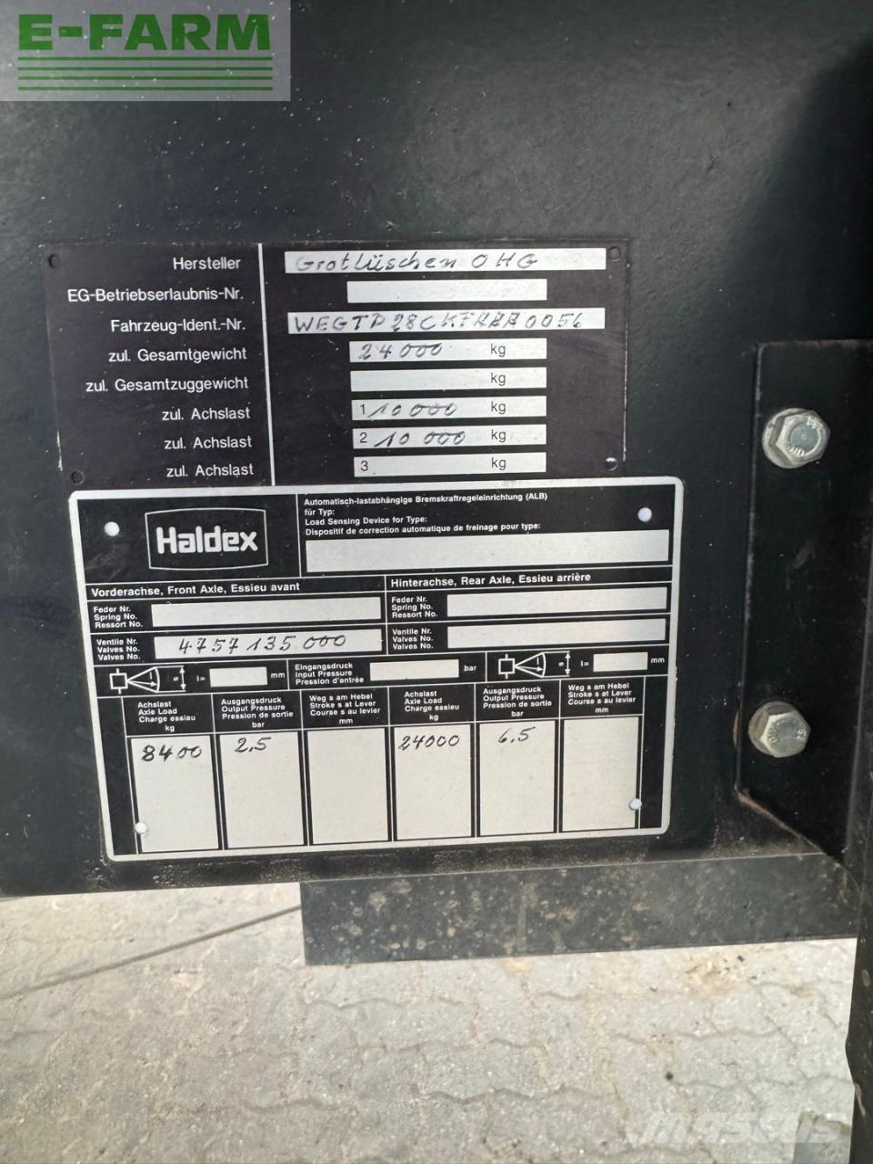  Güde Grotlüschen Allzweckanhänger