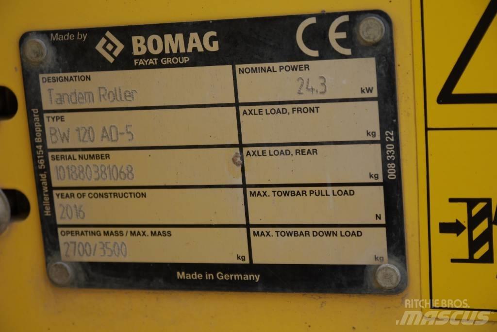 Bomag BW 120 AD-5 Tandemwalzen