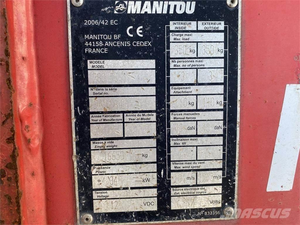 Manitou 280TJ Gelenkteleskoparbeitsbühnen