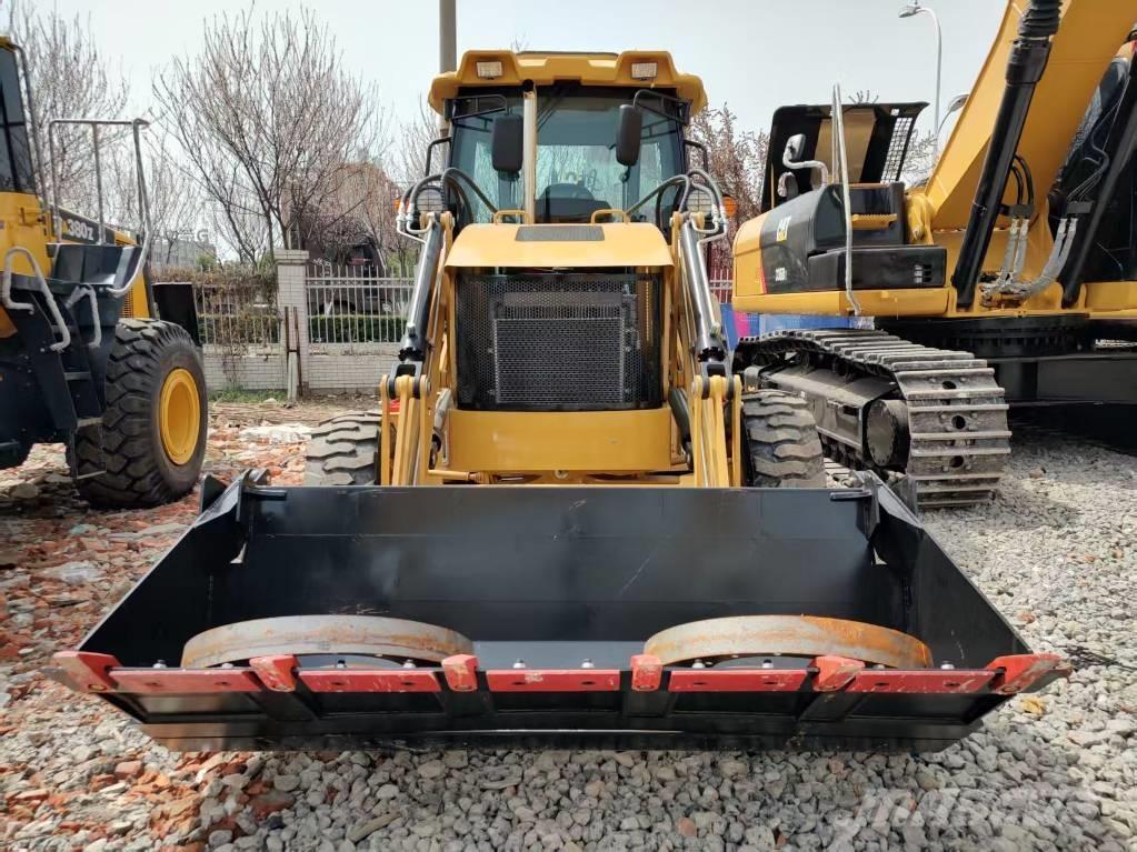 CAT 420F Baggerlader