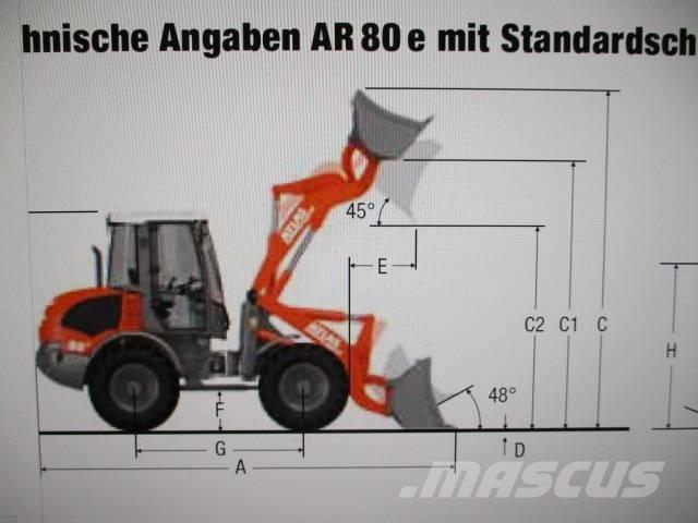 Atlas AR 80 e  70 75 Radlader