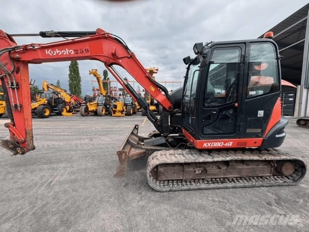 Kubota KX 080-4 Midibagger  7t - 12t