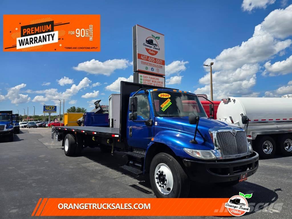 International MV607 Pritschenwagen/Pritschenwagen mit Seitenklappe