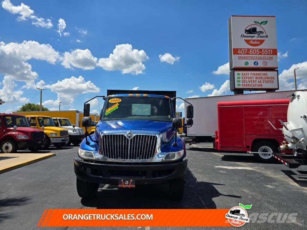 International MV607 Pritschenwagen/Pritschenwagen mit Seitenklappe