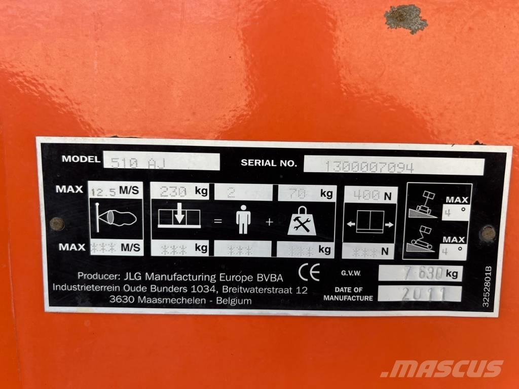 JLG 510 AJ Gelenkteleskoparbeitsbühnen