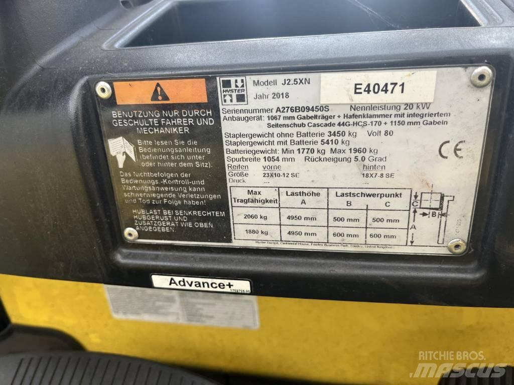 Hyster J2.5XN Elektro Stapler