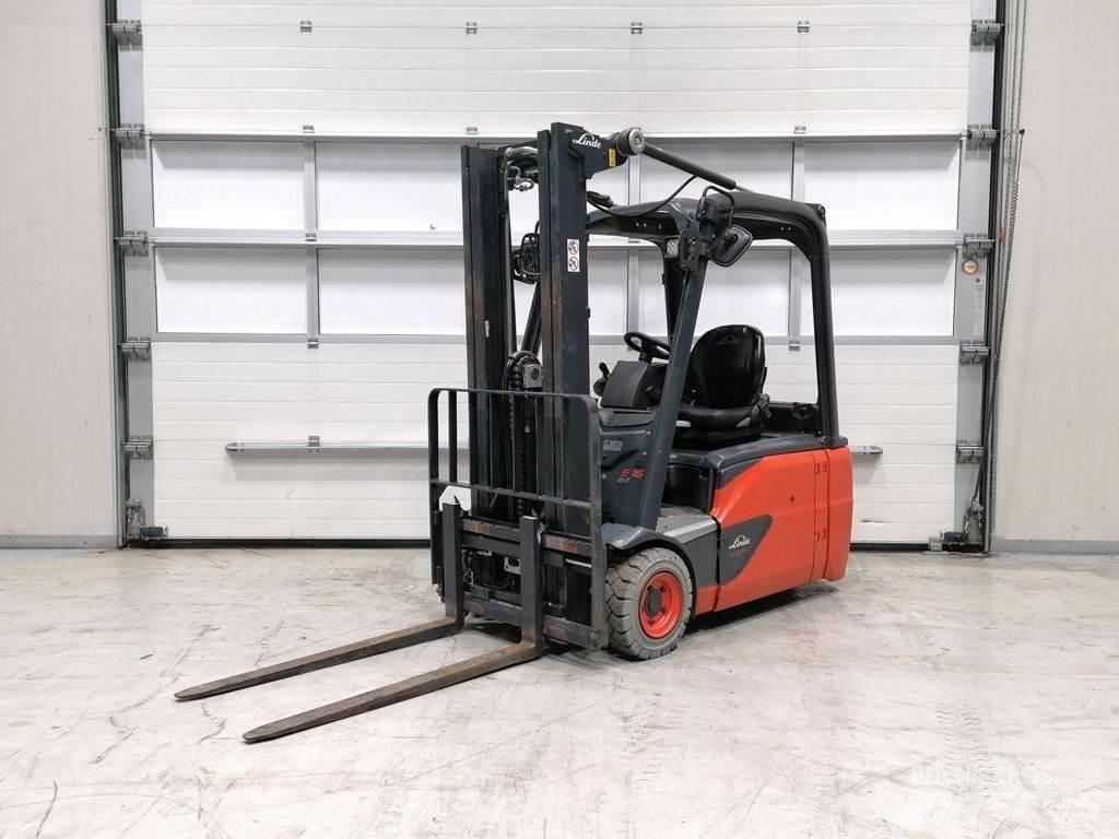 Linde E16L-02 Elektro Stapler