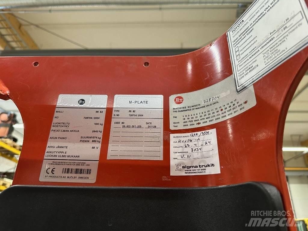 BT RR B 2 Schubmaststapler