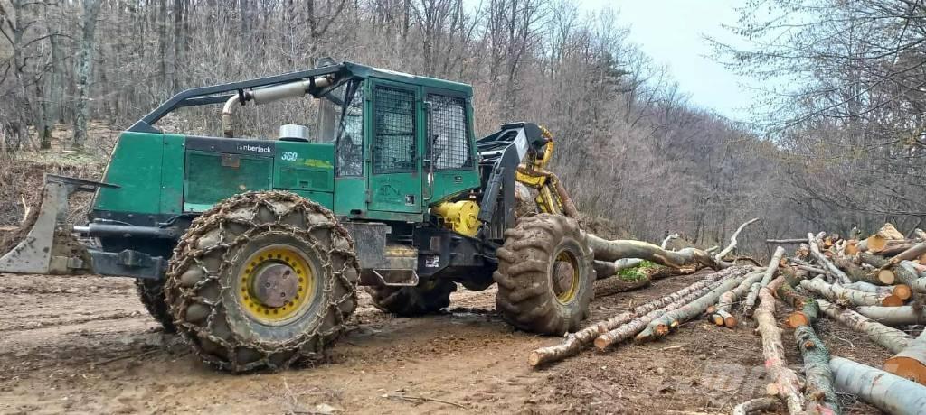 Timberjack 360 Stammholzschlepper