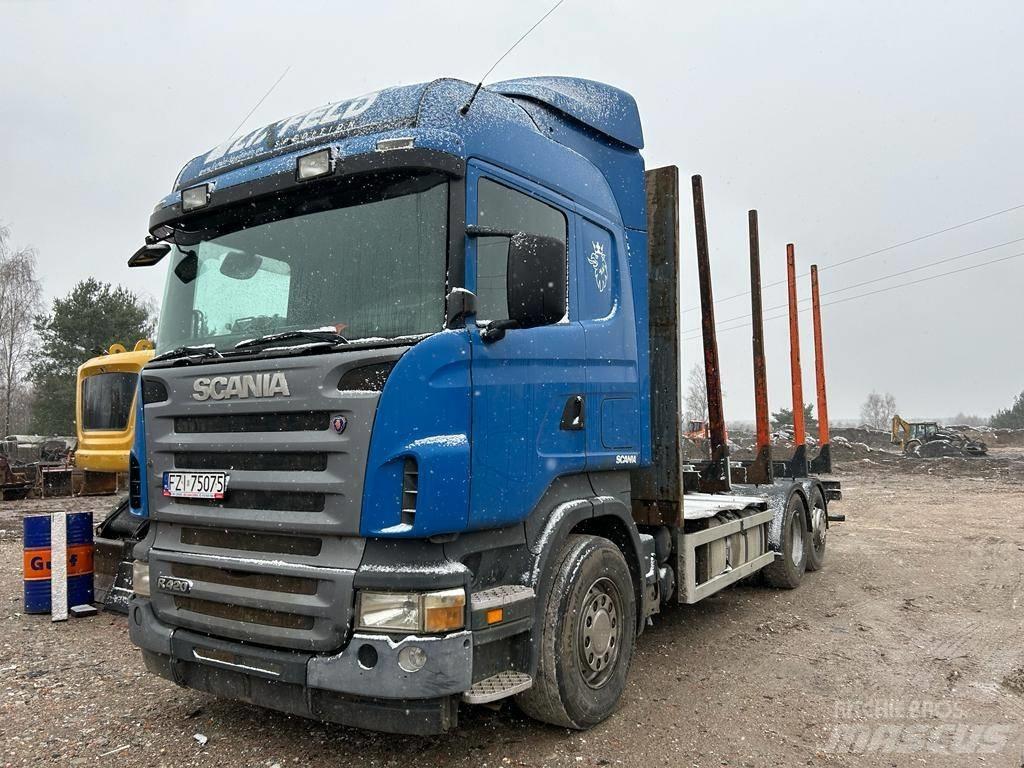 Scania R 420 Holzfahrzeuge