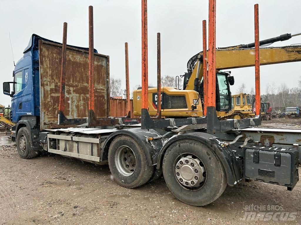 Scania R 420 Holzfahrzeuge