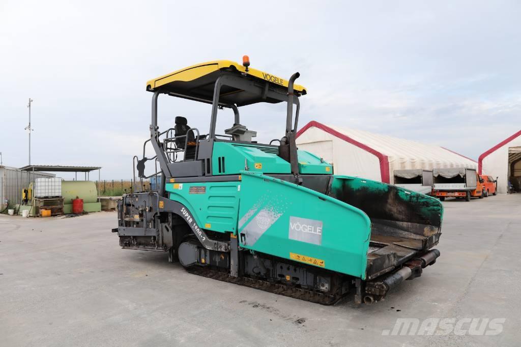 Vögele Super 1800 - 2 Strassenfertiger