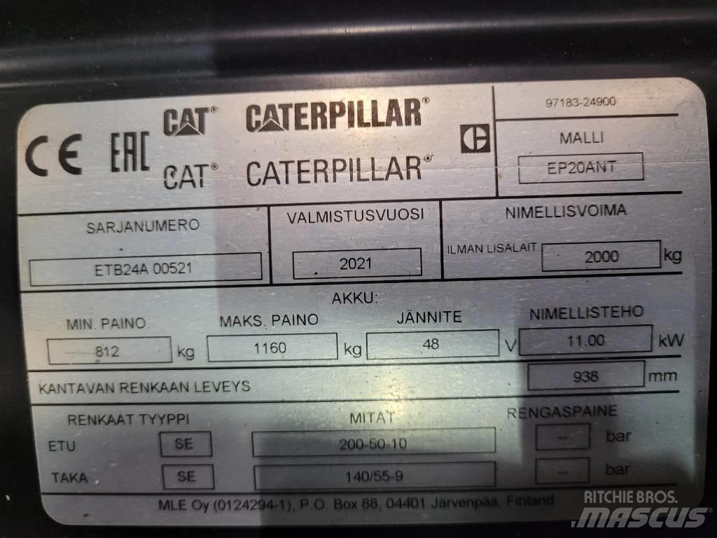 CAT EP20 ANT Elektro Stapler