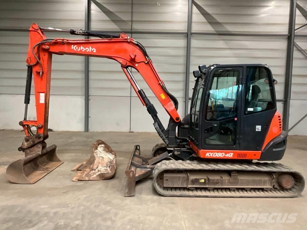 Kubota KX 080-4 A Midibagger  7t - 12t