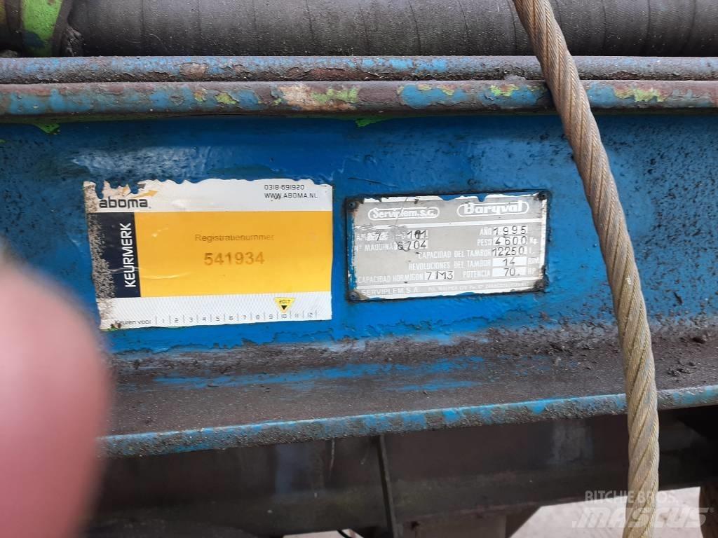 Baryval beton mixer Betonmischer