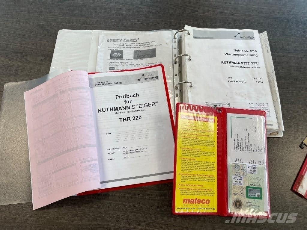 Ruthmann TBR 220 LKW-Arbeitsbühnen