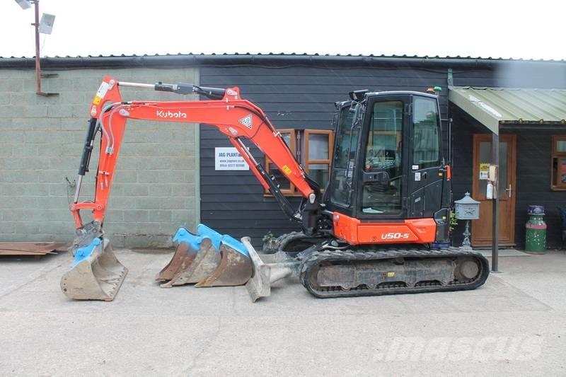 Kubota U 50-5 Minibagger < 7t