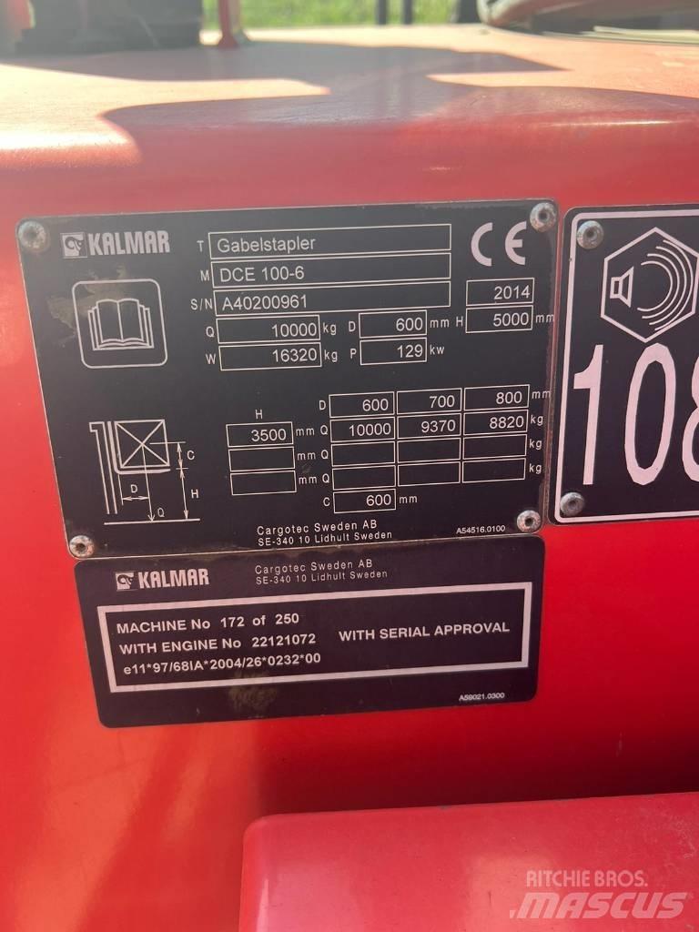 Kalmar DCE100-6 Diesel Stapler