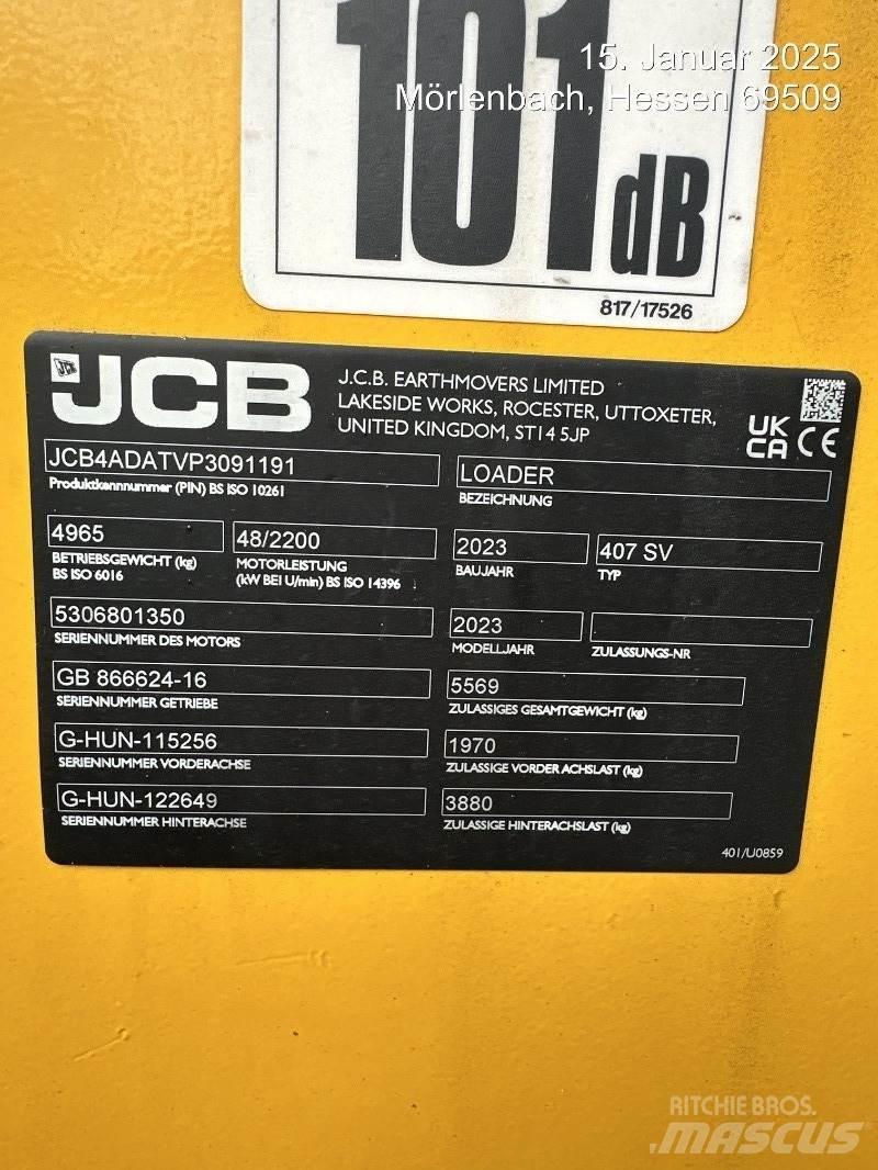 JCB 407 Radlader