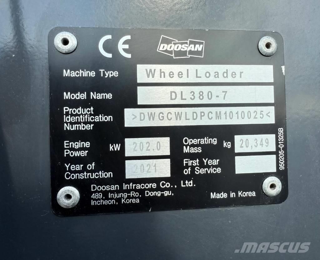 Doosan DL 380-7 Radlader