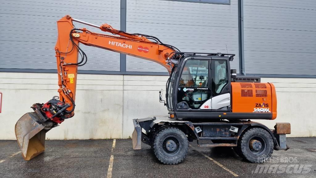 Hitachi ZX140W-6 Mobilbagger