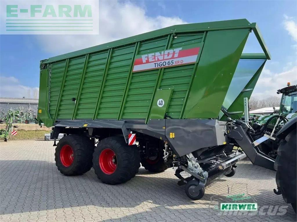 Fendt tigo 65 xr Andere Auflieger