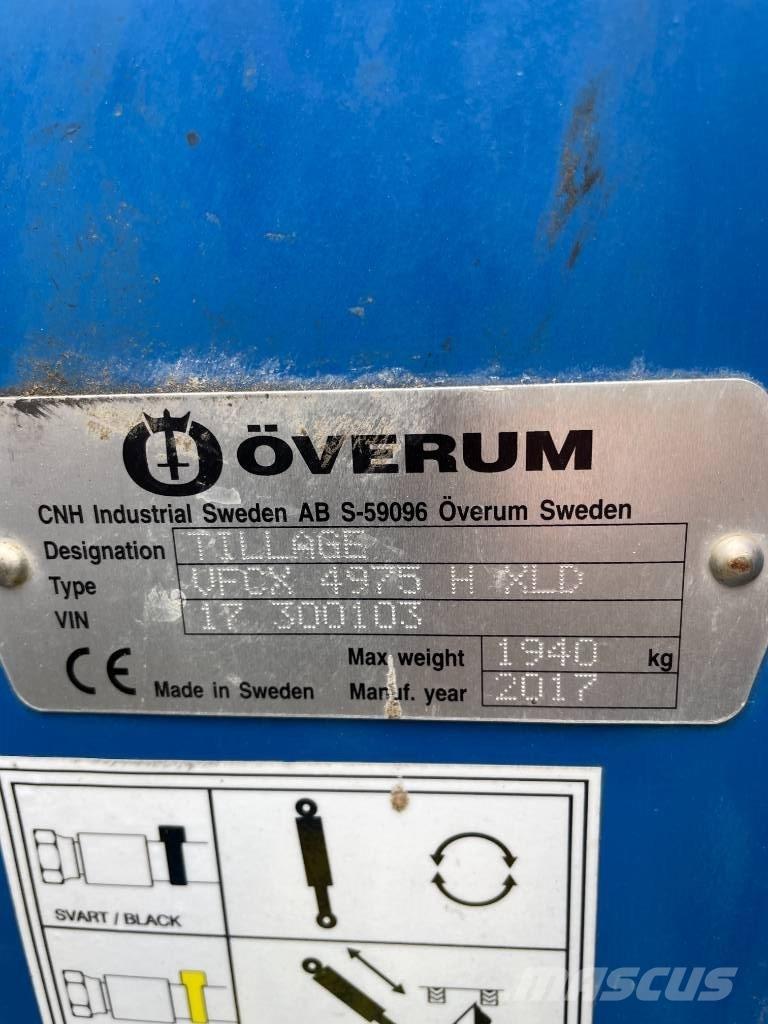 Överum VFCX4975 Wendepflüge