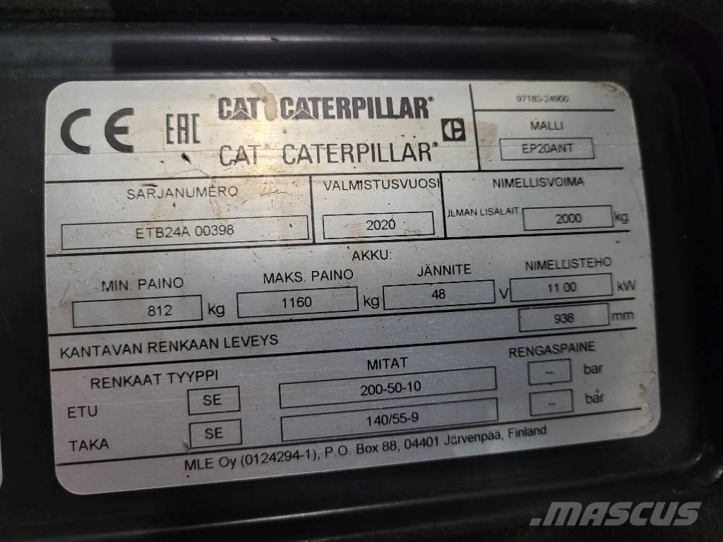 CAT EP20ANT Elektro Stapler