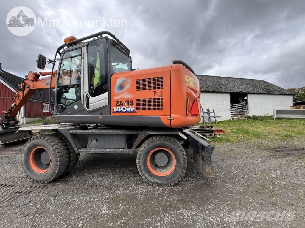 Hitachi ZX 140 W-3 Mobilbagger