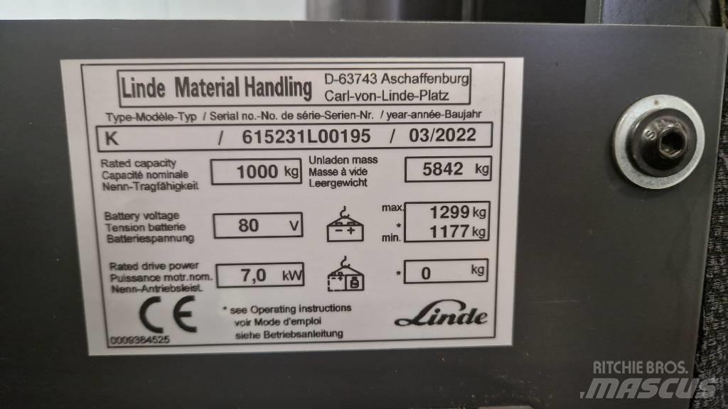 Linde K Elektro Stapler