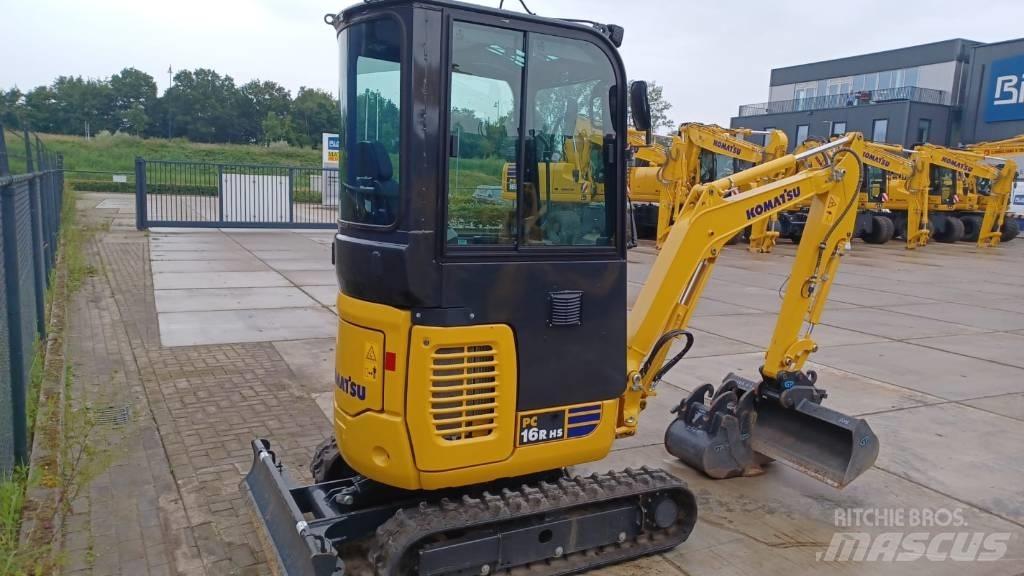 Komatsu PC16R-3HS Minibagger < 7t