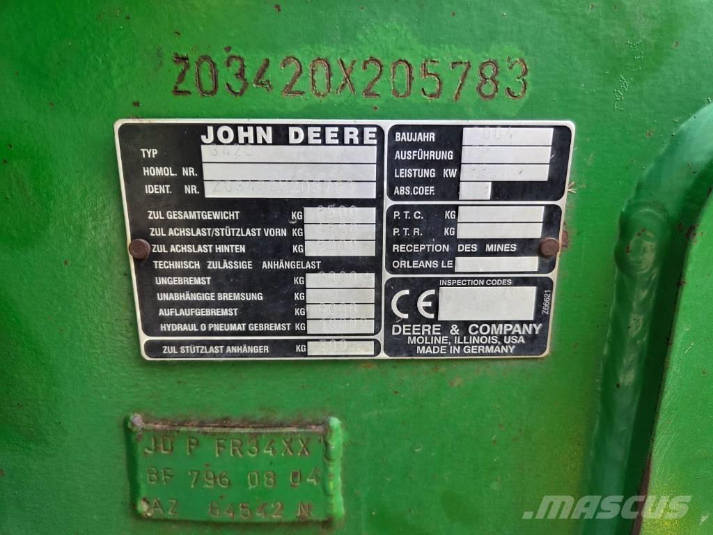 John Deere 3420 Teleskoplader für Landwirtschaft