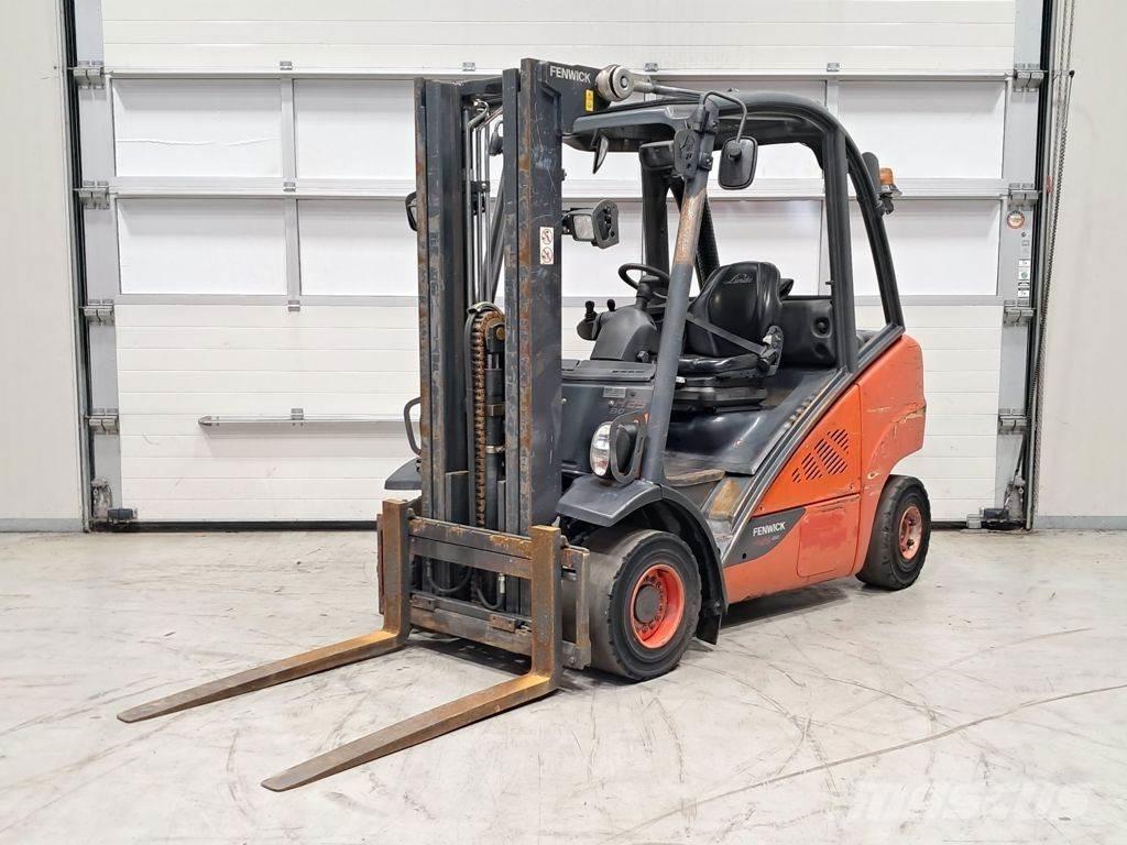 Linde H25D-02 Diesel Stapler