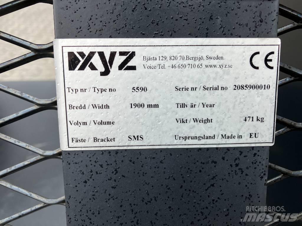 XYZ Containerskopa Schaufeln