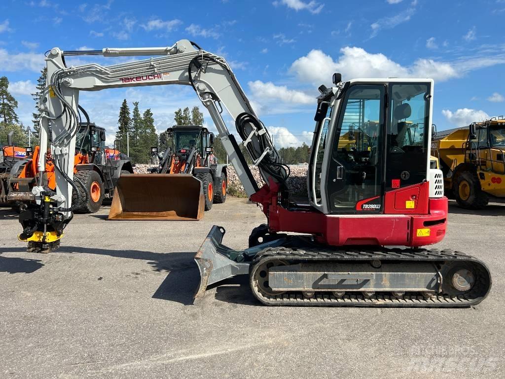 Takeuchi TB280FR Midibagger  7t - 12t