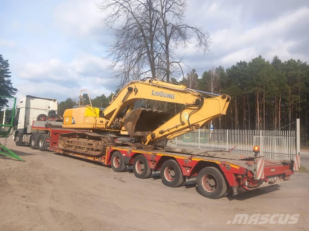 MAX Trailer tiefbett Tieflader-Auflieger